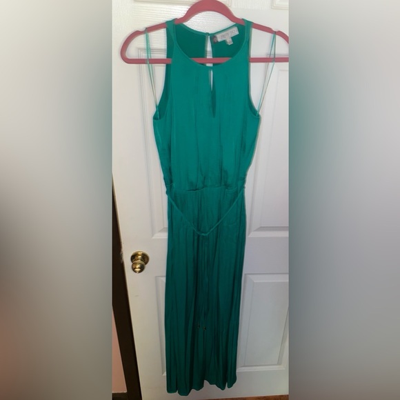JENNIFER LOPEZ Sleeveless Green Maxi Dress. Size 2 - Picture 7 of 13